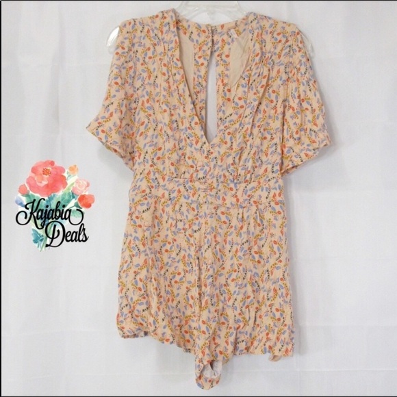 FREE PEOPLE Meet Virginia Romper Size 4 - Picture 2 of 8